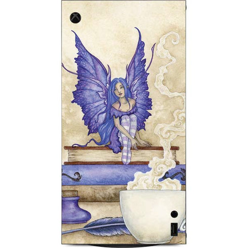 Bookworm Fairy by Amy Brown XBox Series X Digital Edition Console Skin